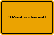 Grundbuchamt Schönwald im Schwarzwald